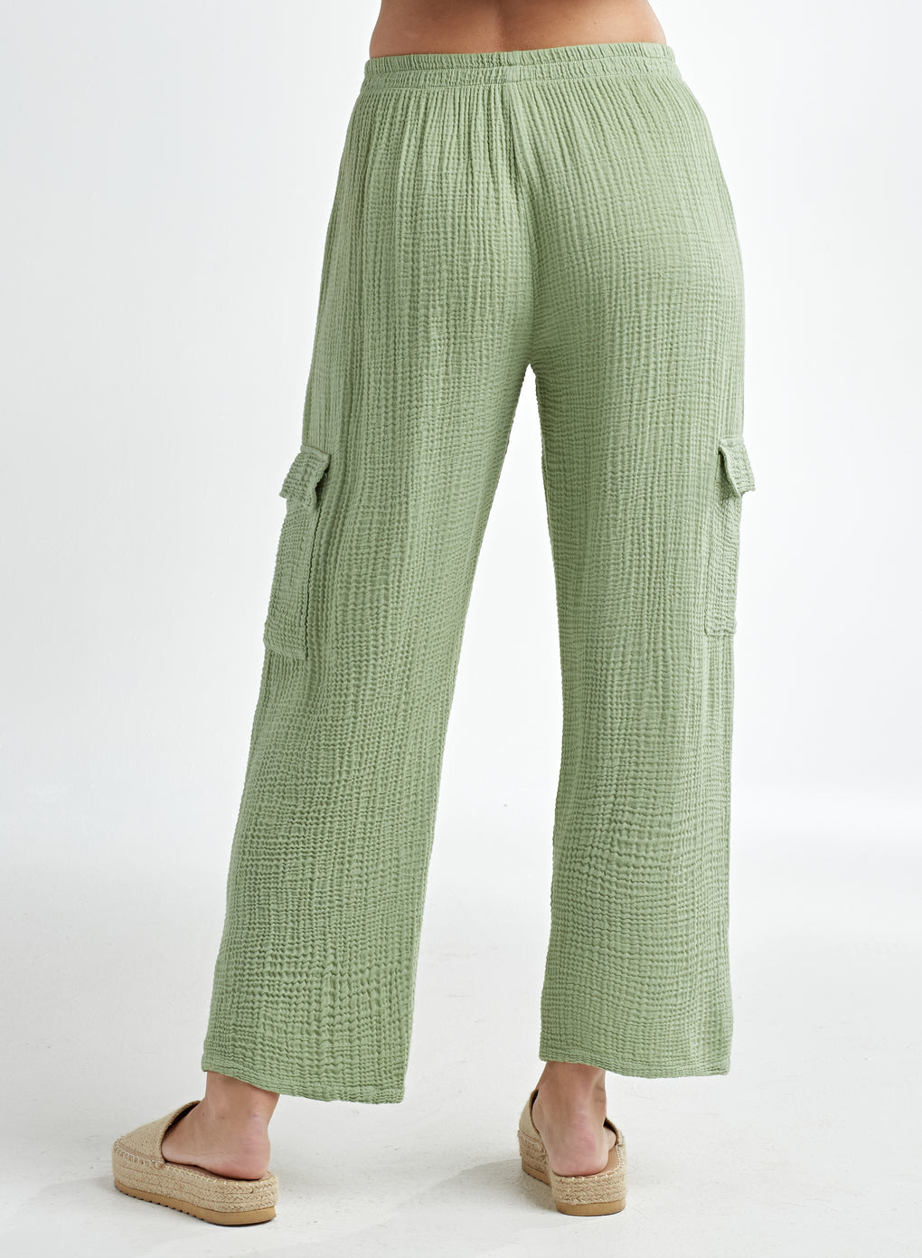 Gauze Cargo Pant