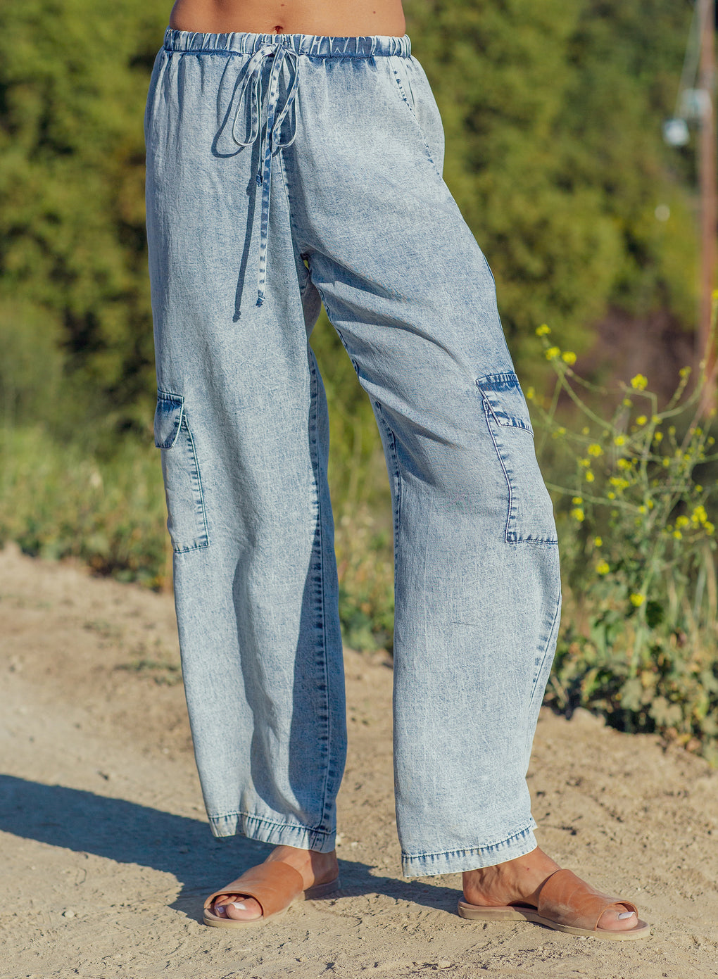 Wide Leg Cargo Pant