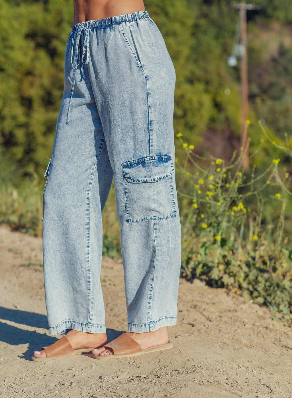 Wide Leg Cargo Pant