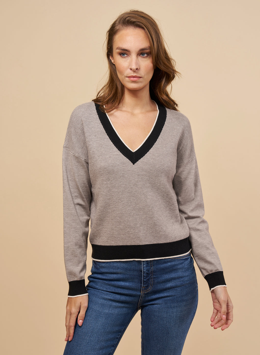 V Neck Sweater